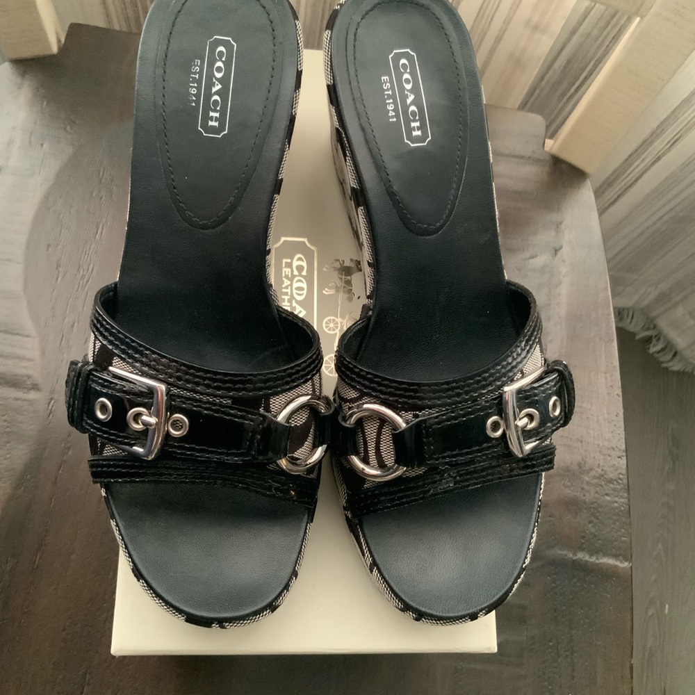 Coach Wedge Sandals